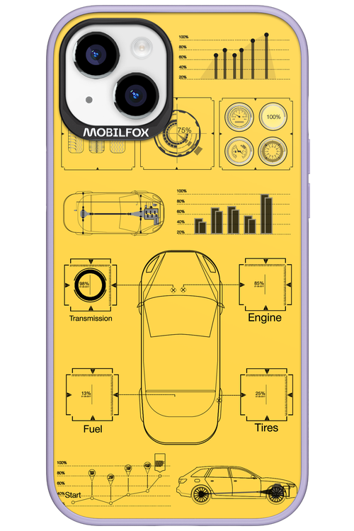 Grid Shift - Apple iPhone 15 Plus