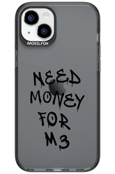 Need M3 Transparent Black - Apple iPhone 15 Plus