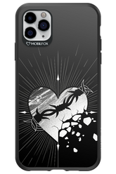 Fehér Szív - Apple iPhone 11 Pro Max