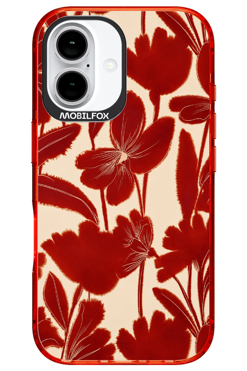 Burgundy Flowers 2.0 - Apple iPhone 16