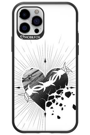Fekete Szív - Apple iPhone 12 Pro