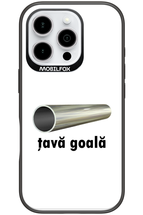 Țavă Goală White - Apple iPhone 16 Pro