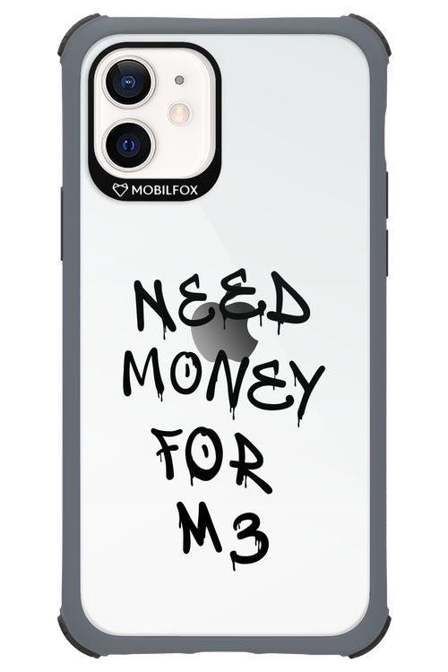 Need M3 Transparent Black - Apple iPhone 12
