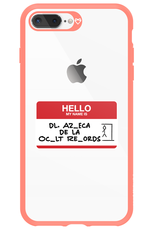 Hello My Name Is (nude) - Apple iPhone 8 Plus