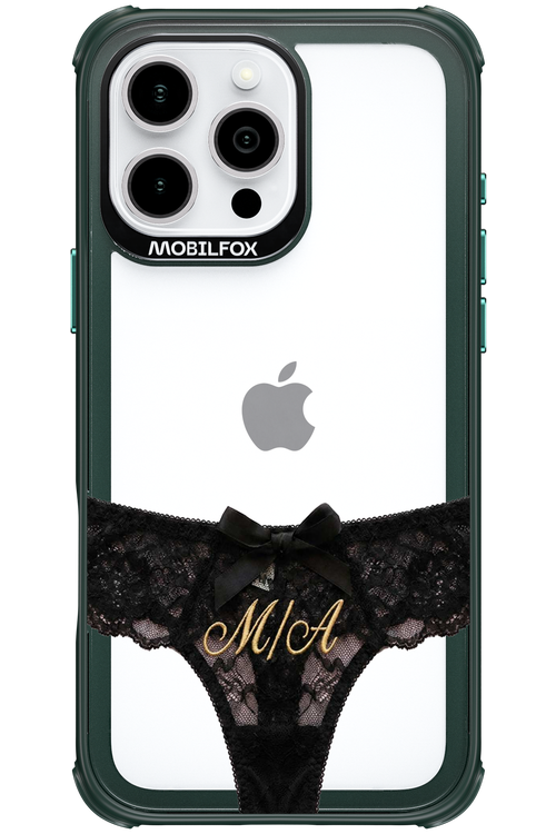 Black Panties Transparent 2.0 - Apple iPhone 16 Pro Max