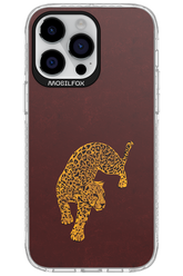 Burgundy Leopard - Apple iPhone 14 Pro Max
