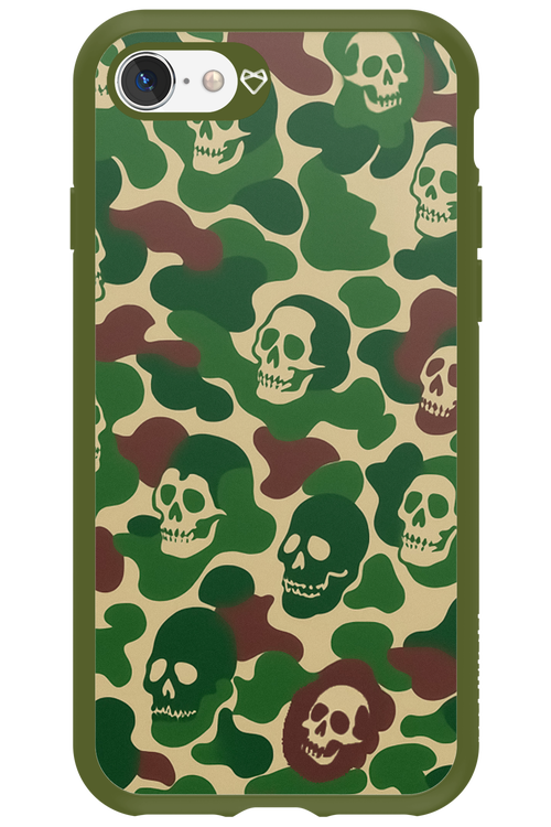 Camo Skull 2.0 - Apple iPhone 8