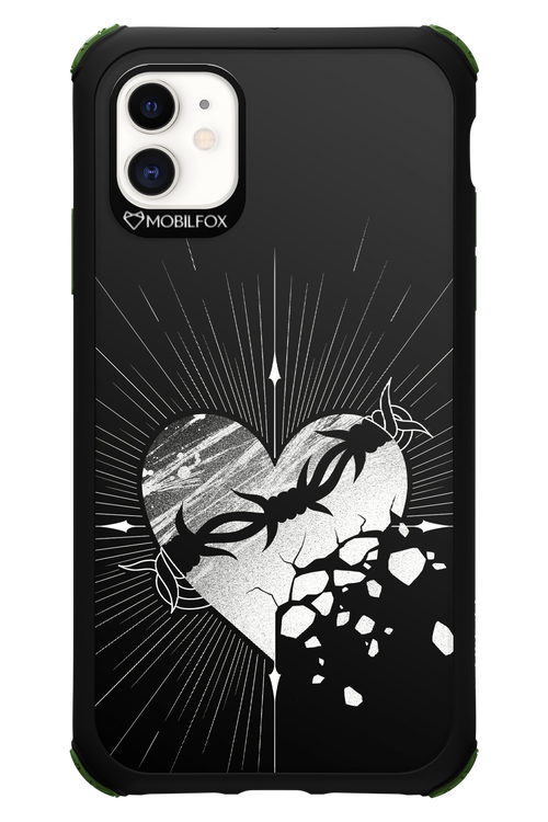 Fehér Szív 2.0 - Apple iPhone 11