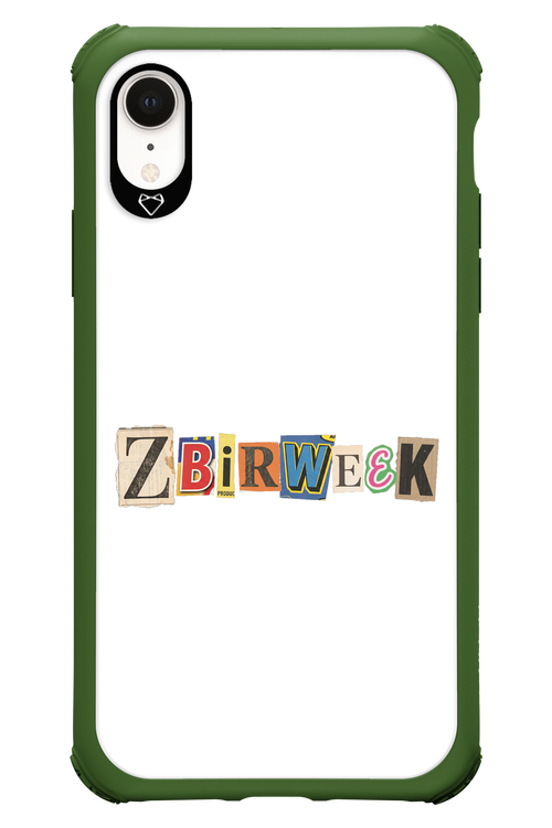 Zbirweek (white) 2.0 - Apple iPhone XR