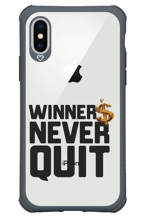Winners Never Quit - Apple iPhone XS