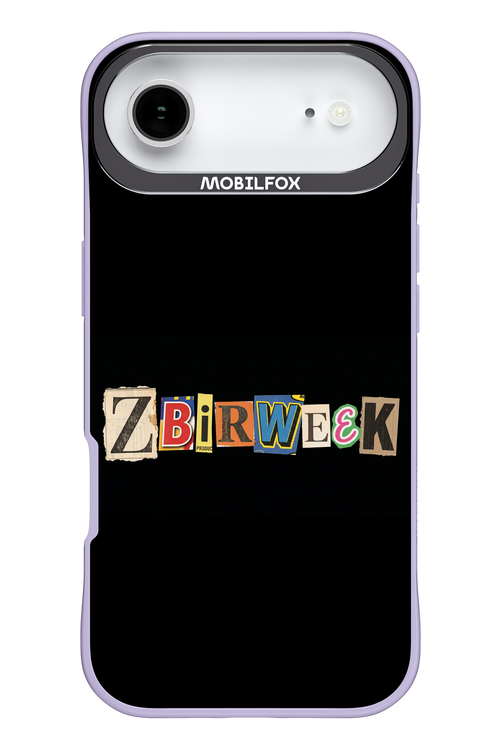 Zbirweek (black) 2.0 - Apple iPhone 17 Air