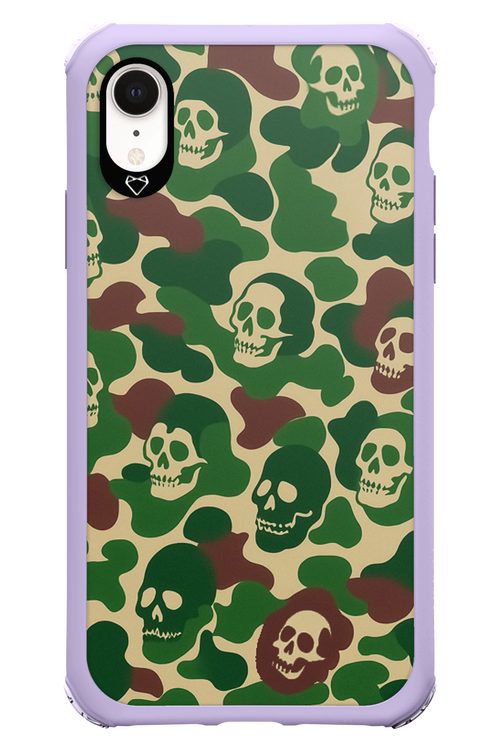 Camo Skull - Apple iPhone XR