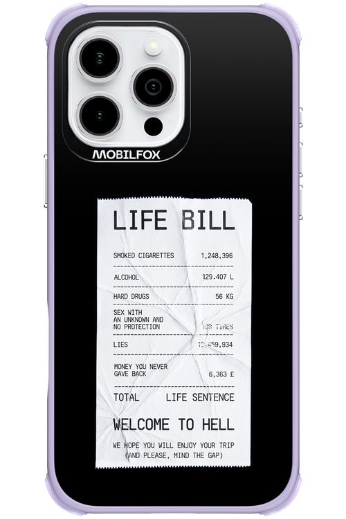 bill 2.0 - Apple iPhone 16 Pro Max