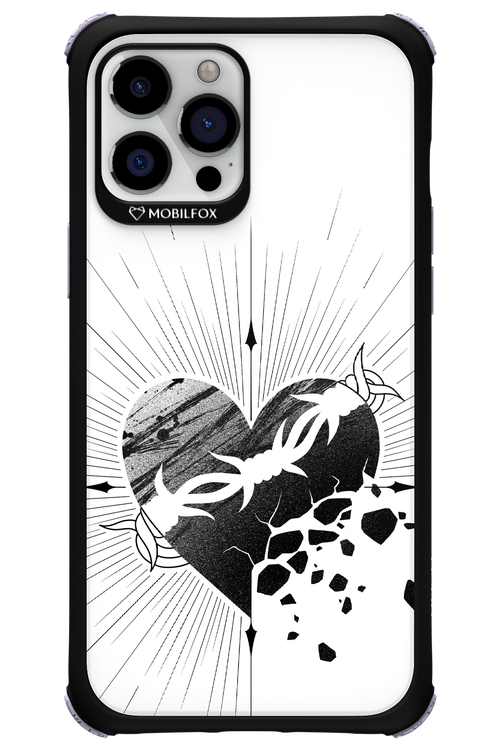Fekete Szív - Apple iPhone 12 Pro Max