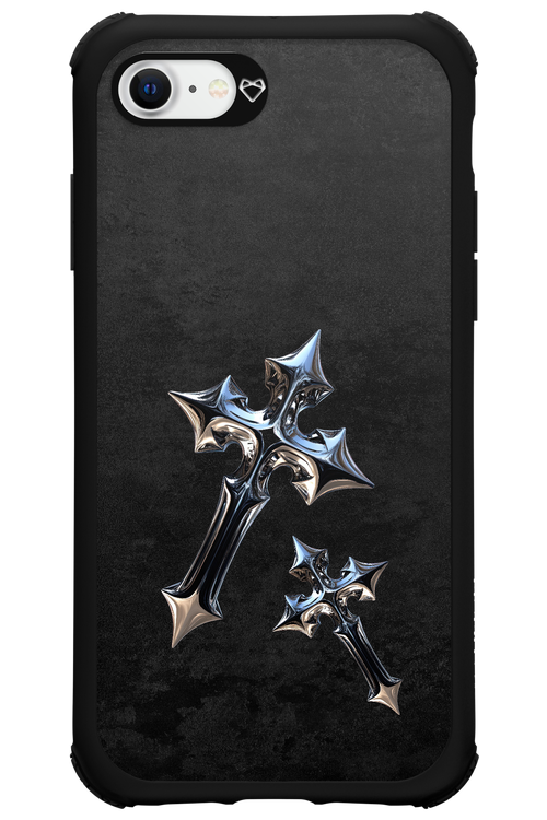 Chrome Crosses 2.0 - Apple iPhone 8