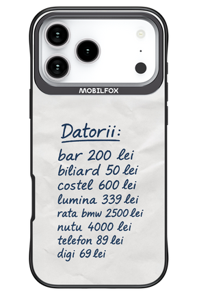 The List 2.0 - Apple iPhone 17 Pro Max