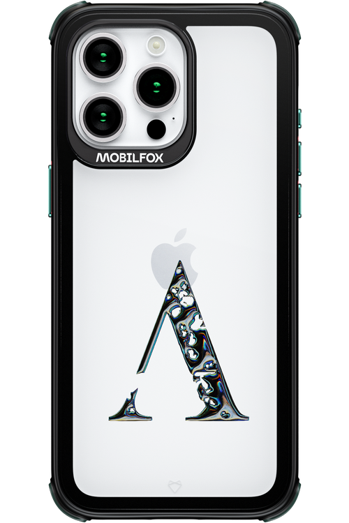 Azteca A Chrome Logo 2.0 - Apple iPhone 15 Pro Max