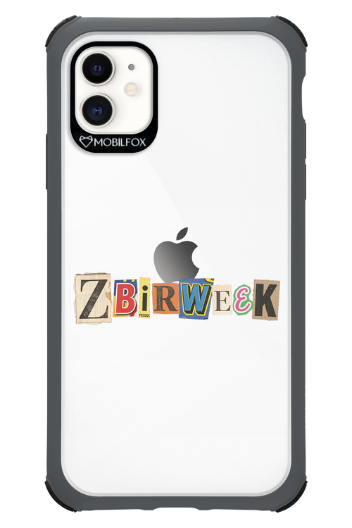 Zbirweek (transparent) 2.0 - Apple iPhone 11