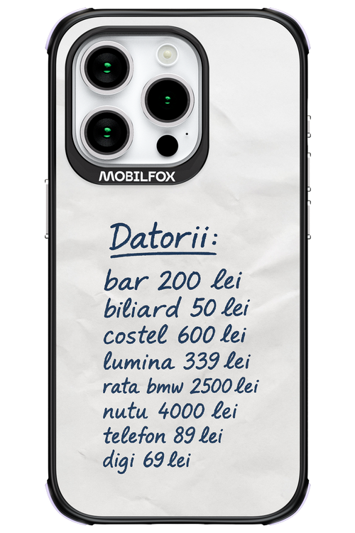 The List - Apple iPhone 15 Pro