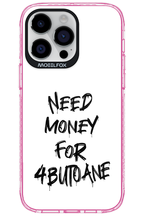 Need Money For Butoane Black - Apple iPhone 14 Pro Max