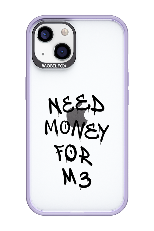Need M3 Transparent Black - Apple iPhone 13