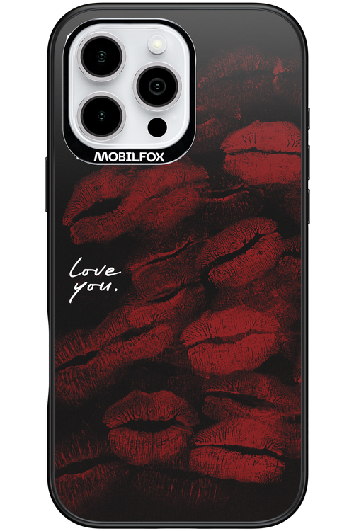 LOVE U BLACK 2.0 - Apple iPhone 16 Pro Max