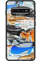 Car Montage Negative - Samsung Galaxy S10+