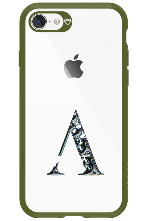 Azteca A Chrome Logo 2.0 - Apple iPhone 8