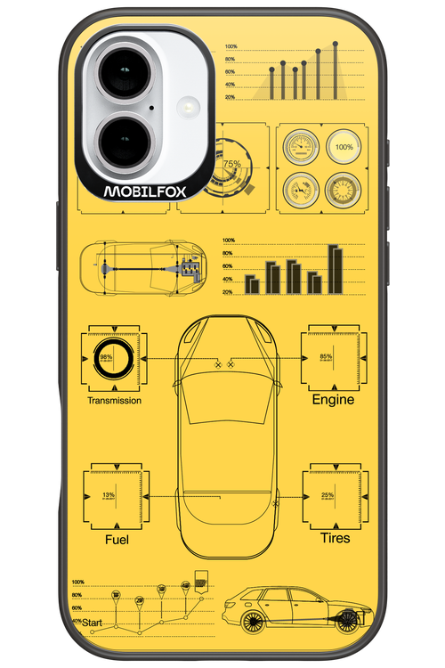 Grid Shift - Apple iPhone 16 Plus