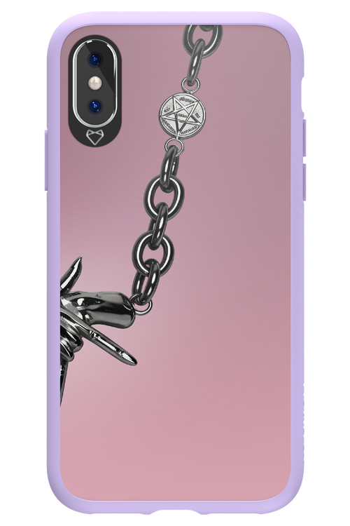Chain dreapta roz 2.0 - Apple iPhone X