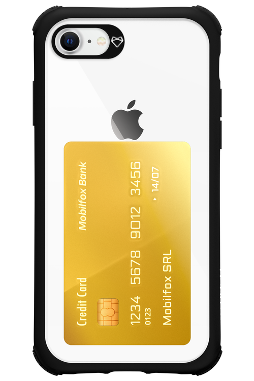 Gold Card - Apple iPhone 8