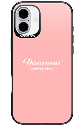 Doamna Porsche (pink) - Apple iPhone 16 Plus