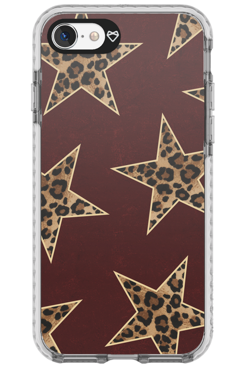 Wild Stars Burgundy - Apple iPhone 7