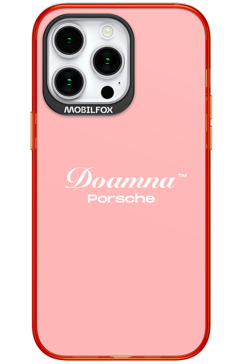 Doamna Porsche (pink) - Apple iPhone 15 Pro Max