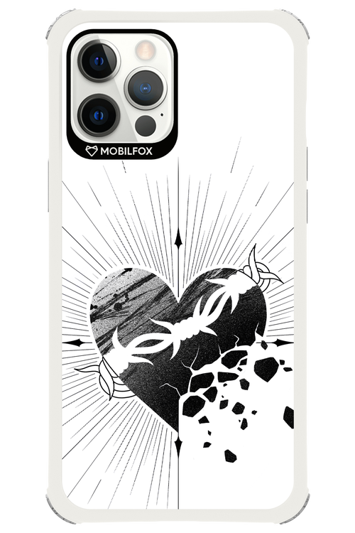 Fekete Szív - Apple iPhone 12 Pro Max