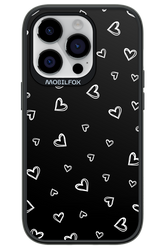 Monochrome Hearts 2.0 - Apple iPhone 14 Pro