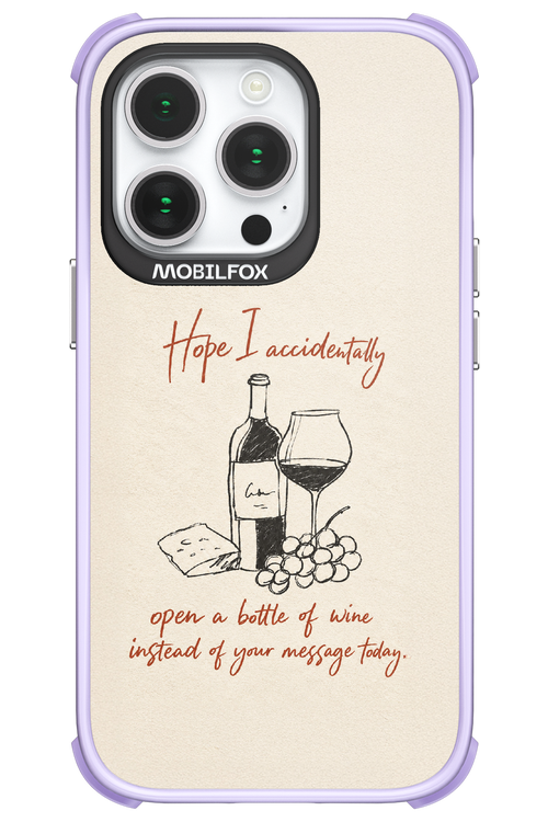 Bottle of wine 2.0 - Apple iPhone 14 Pro