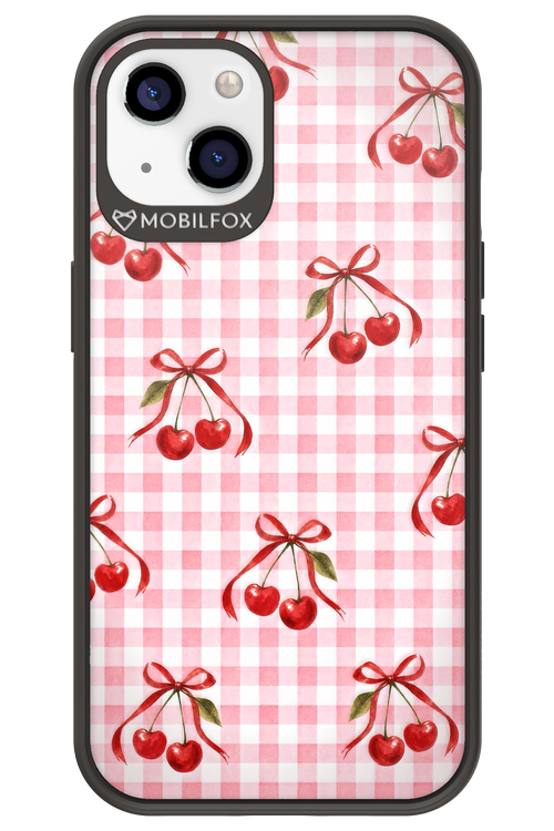 Pink Cherry Checked 2.0 - Apple iPhone 13