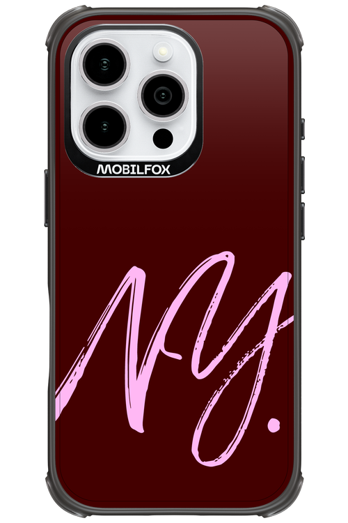 (Dark Blush) NY 2.0 - Apple iPhone 16 Pro