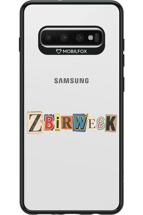 Zbirweek (transparent) 2.0 - Samsung Galaxy S10+