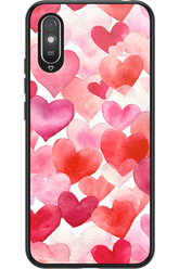 Water Painted Heart - Xiaomi Redmi 9A