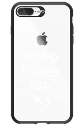 Need M3 Transparent White - Apple iPhone 8 Plus