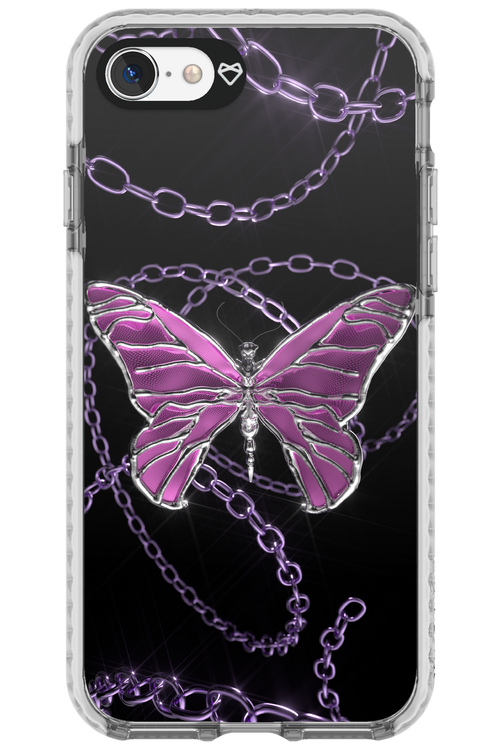 Butterfly Necklace - Apple iPhone 7