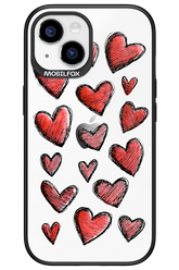 Red Love Transparent 2.0 - Apple iPhone 15