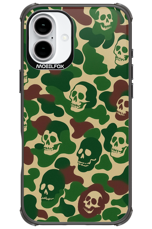 Camo Skull - Apple iPhone 16 Plus