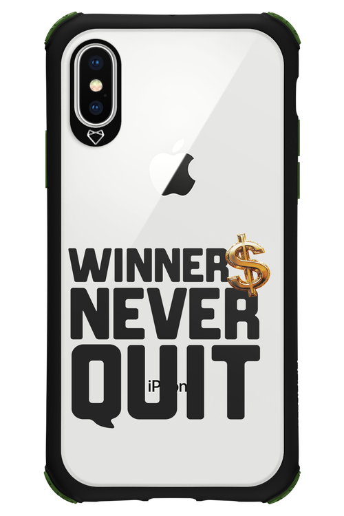 Winners Never Quit - Apple iPhone XS