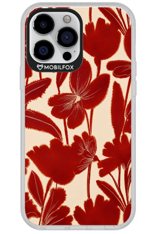 Burgundy Flowers 2.0 - Apple iPhone 13 Pro Max