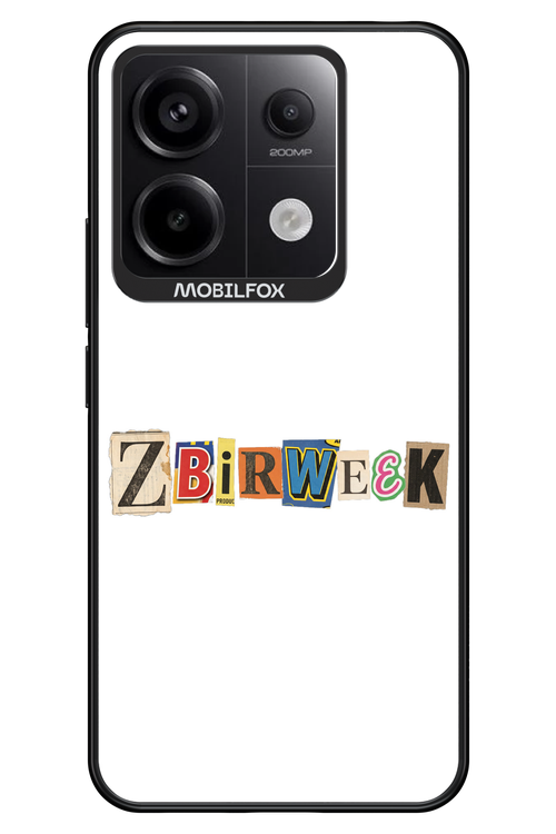Zbirweek (white) 2.0 - Xiaomi Redmi Note 13 Pro 5G