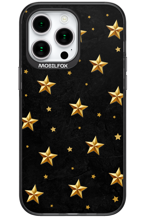 Golden Stars - Apple iPhone 15 Pro Max
