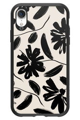 Monochrome Flowerss 2.0 - Apple iPhone XR